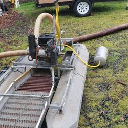 Full Gold Dredge Dahlke 5 Inch, With Gas Pump, Wet Suit Heater