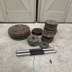 One Inch Hole Weighs Total Of 270 Lbs