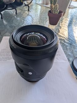 Sigma Lens 35mm 1.4 Art DG for Canon EF Photography