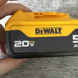 Dewalt 5.0 Ah 20v Battery