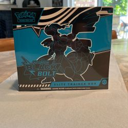 black bolt Pokemon ETB