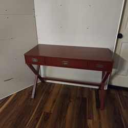 Red Desk And Chair