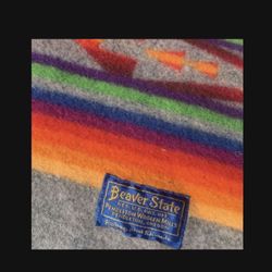 Vintage Penelton Wool Throw