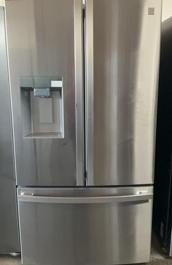 Kenmore 3 Door Stainless Steel Refrigerator
