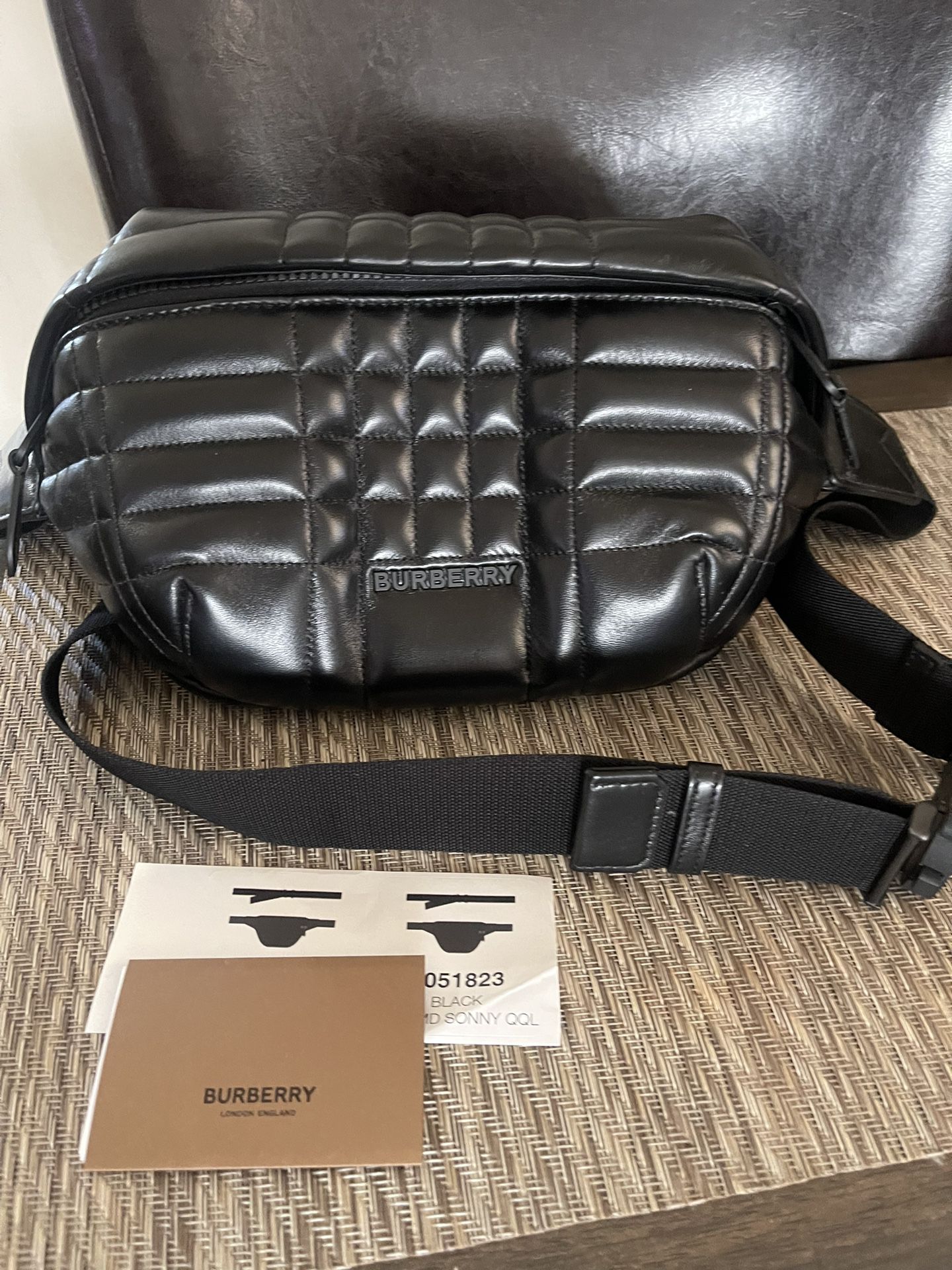 Burberry Quilted Belt Bag 