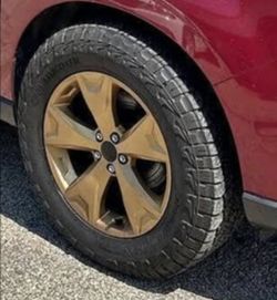 I have for sale a complete set of four (4) premium Hankook Dynapro AT2 Xtreme all-terrain tires. Size is 235/65R17