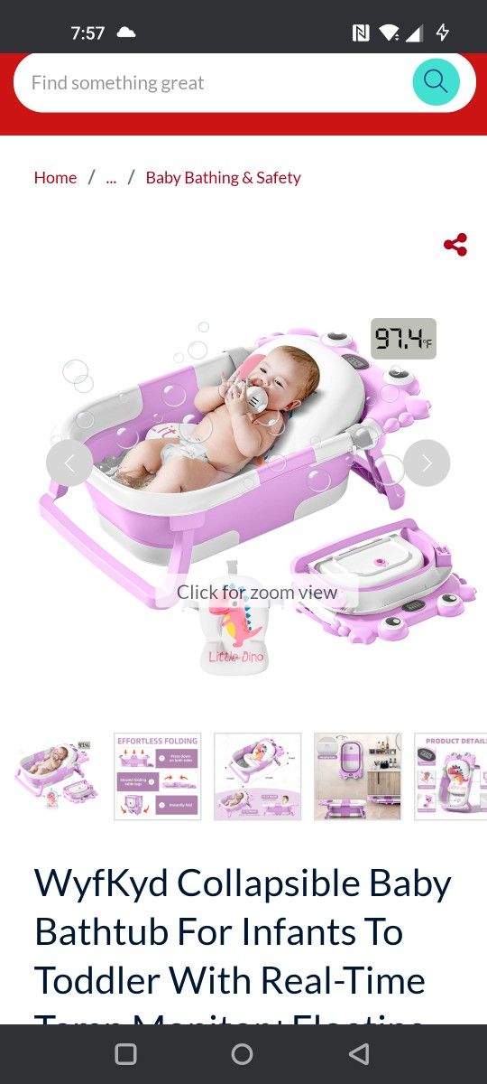 Baby Bathtub Foldable