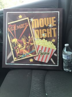 Movie Night Canvas