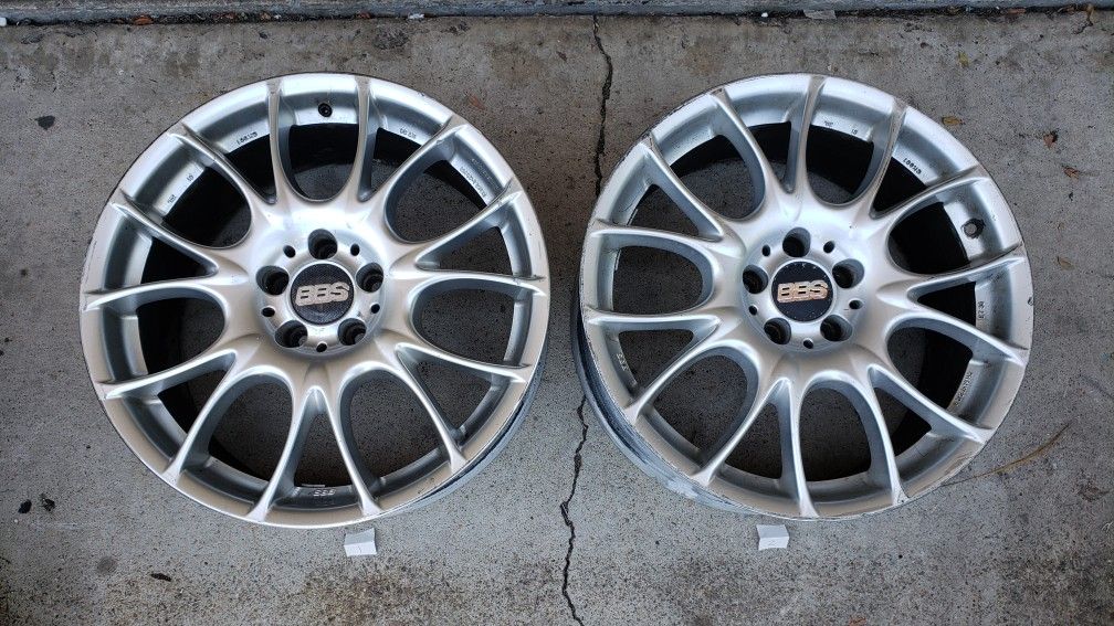 BBS CK001 pair of wheels 19x8.5 +35