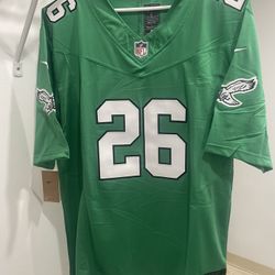 Saquon Barkley Nike Kelly Green