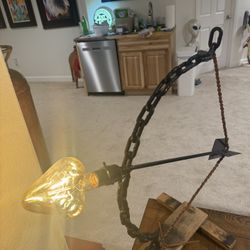 Bow And Arrow Heart Lamp Custom-Made