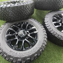 4 NEW 2026 Chevrolet 2500 TRAIL BOSS RIMS&TIRES 8X180