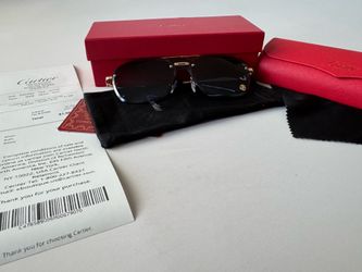 Men’s silver blue  gradient sunglasses Carti Santos