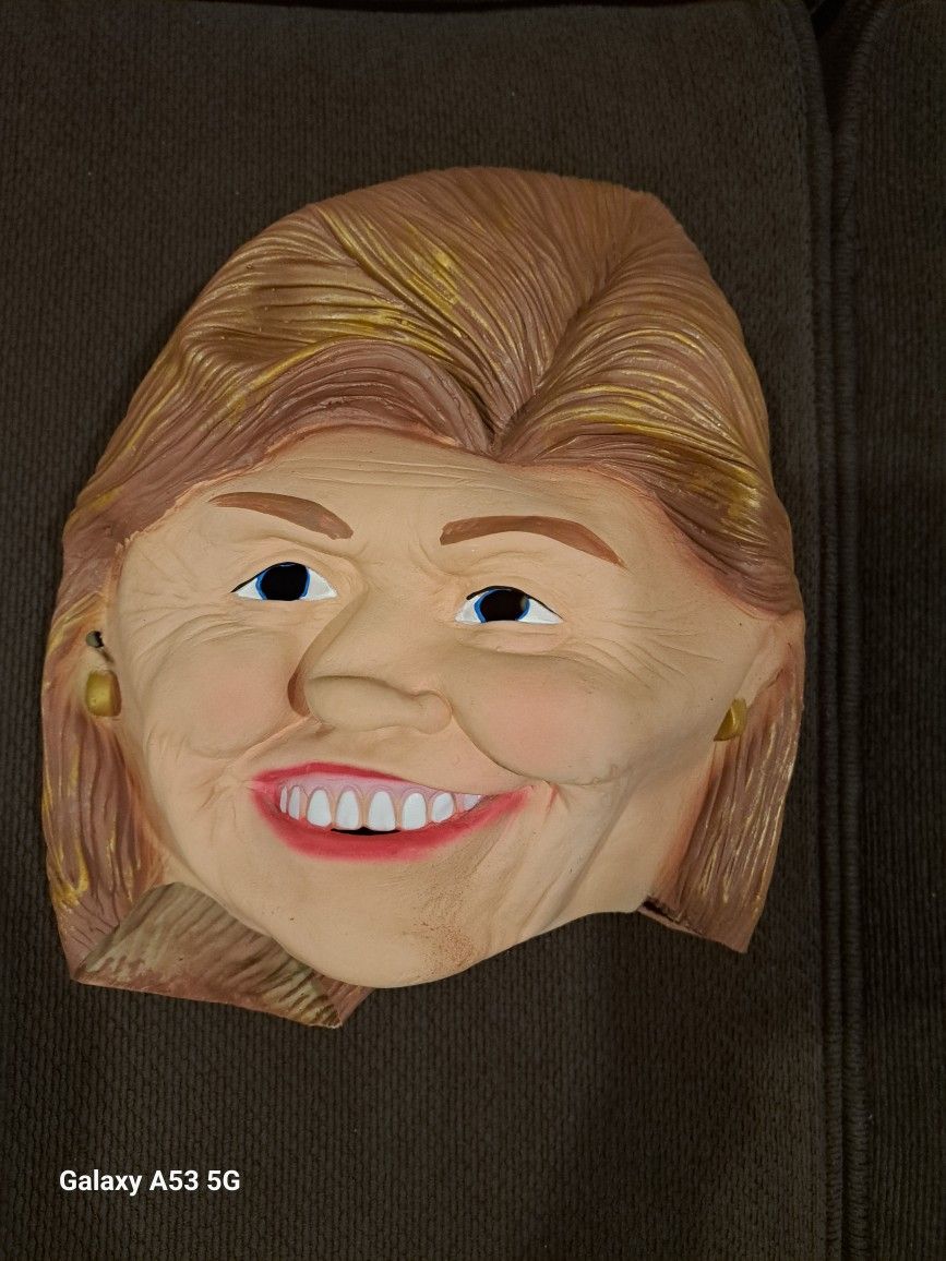 Hillary Clinton Halloween Mask