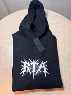 🖤 NWT RtA Jordan Oversized Hoodie - Black Spike (Size M)