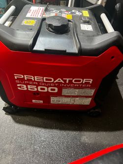 Predator 3500 generator $480