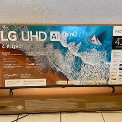 LG UHD AI Thin Q 43" SMART TV 