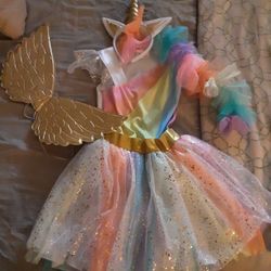 Unicorn Costume Size 8-10 Girls