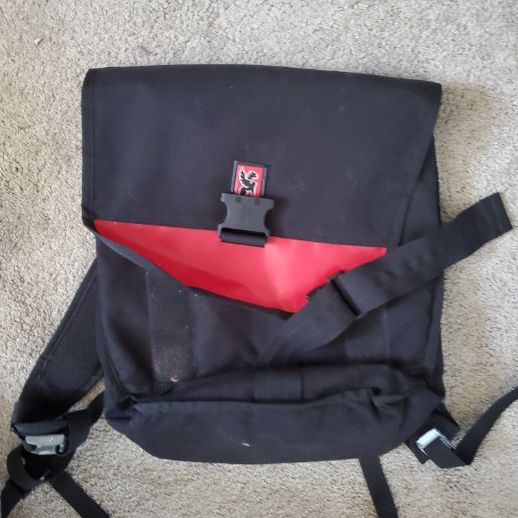 Chrome Waterproof Backpack Messenger Bag