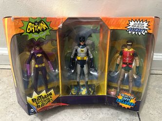 Mattel DC Comics Batman Robin Batgirl Figures