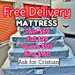 New Mattresses  Twin mattress Full mattress Queen mattress  King mattress  Colchones nuevos  Beds 