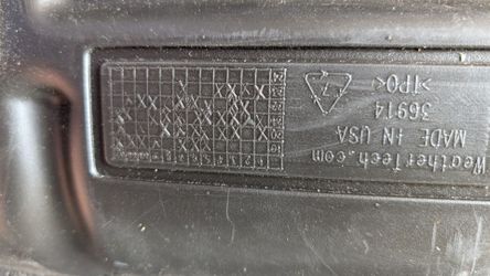New Weather Tech truck bed liner