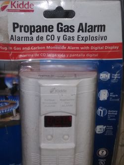KIDDE PROPANE GAS ALARM / ALARMA DE CO Y GAS EXPIOSIVO