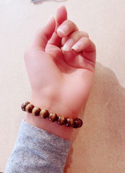 Tiger Eye Beaded Bracelet 