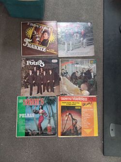Lot of 6 Vintage Latin Vinyl Records