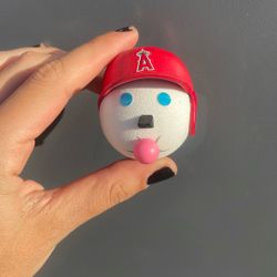 Angels Baseball Jack In The Box Collectible Antenna Topper Vintage 2002