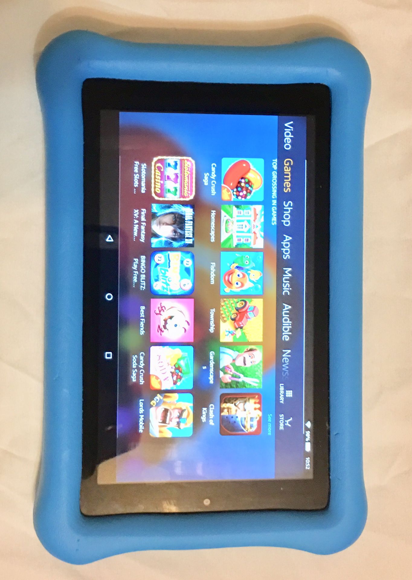 Amazon Kindle Fire 7 Kids Edition Tablet w/Alexa 16GB WiFi Bundle $75 O.B.O.