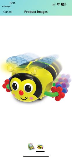 The Learning Journey Early Learning - Crawl About Bee - Crawling Toys for Babies