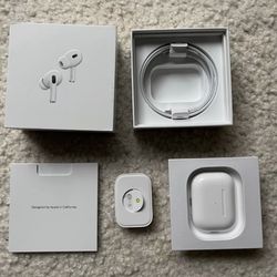 Apple AirPods Pro 2nd Gen w/Wireless Charging Case 