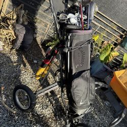 Palos De Golf Callaway  ,bolsa Con Ruedas