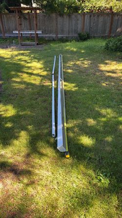 21.5 ft aluminum rain gutter