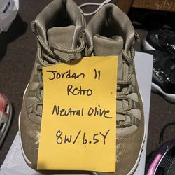 Jordan 11 Retro Neutral Olive