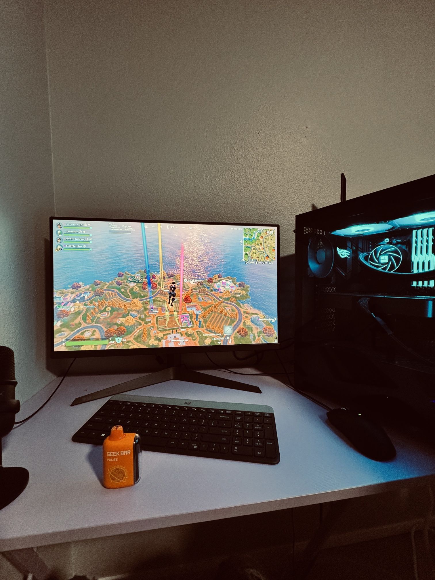 gaming setup