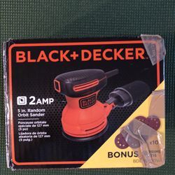Black And Decker Random Orbit Sander 