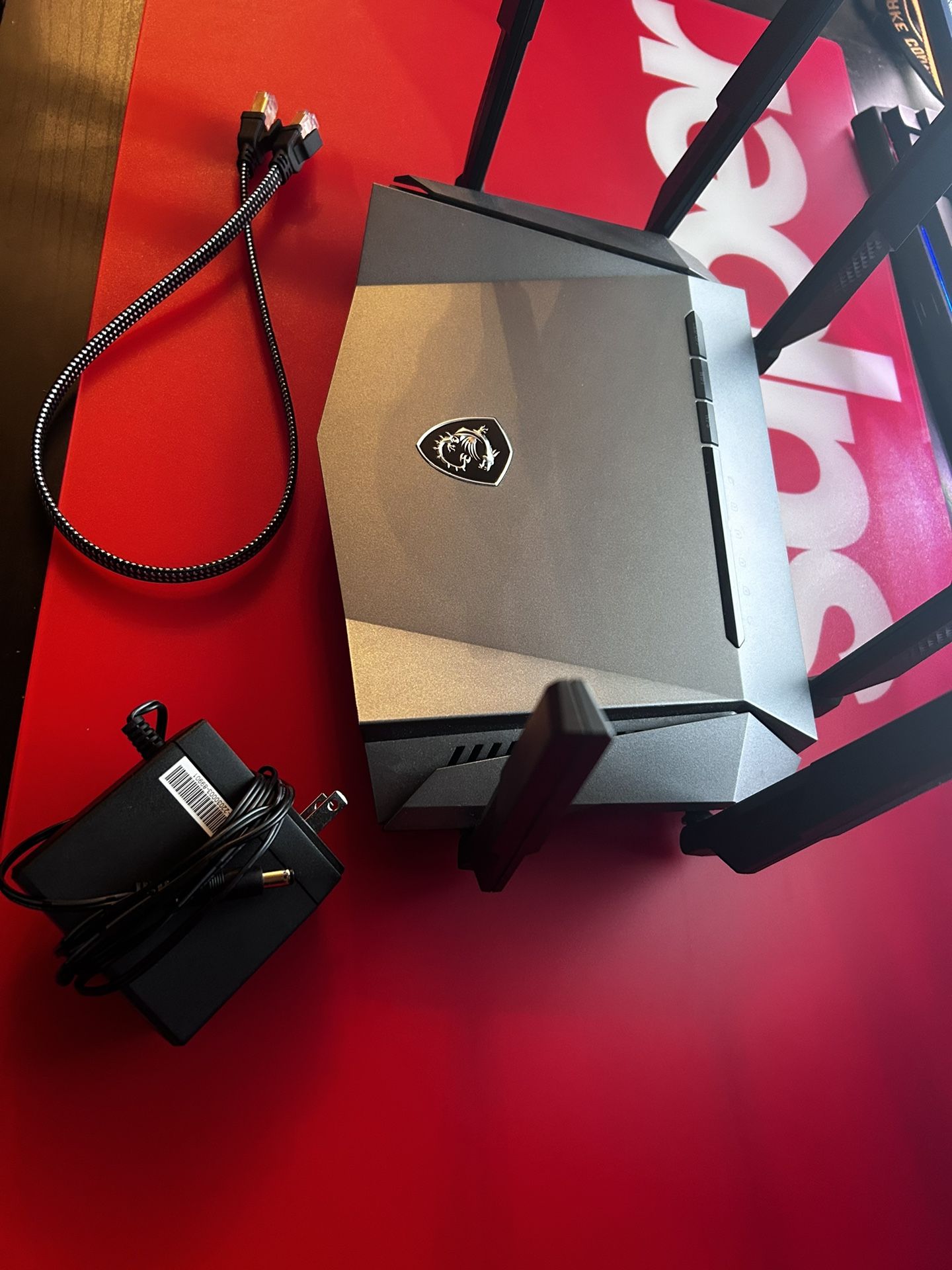 MSI RadiX AXE6600 WiFi 6E Tri-Band Gaming Router