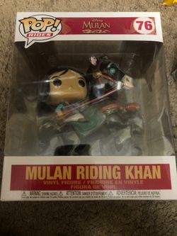Funko Pop Mulan Riding Khan