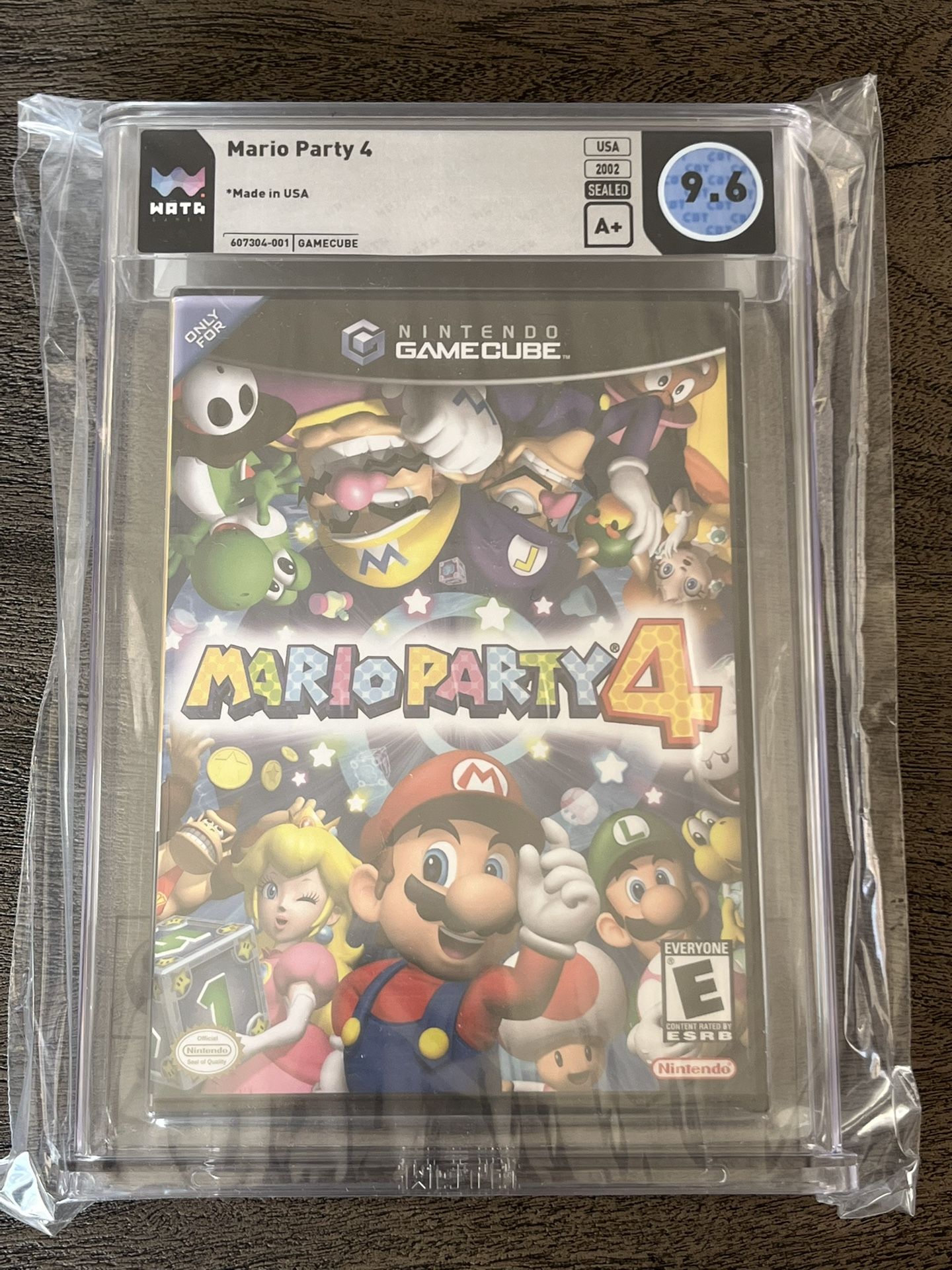 Mario Party 4 GameCube WATA 9.6 A+