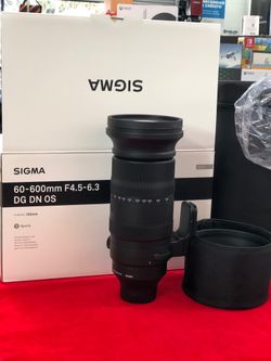 Sigma 60-600mm f/4.5-6.3 DG DN OS Sports Lens (Sony E)