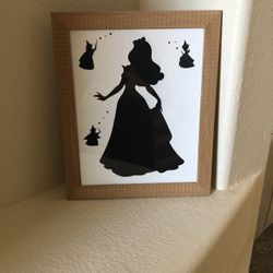 Silhouette picture 8 x 10 custom-made