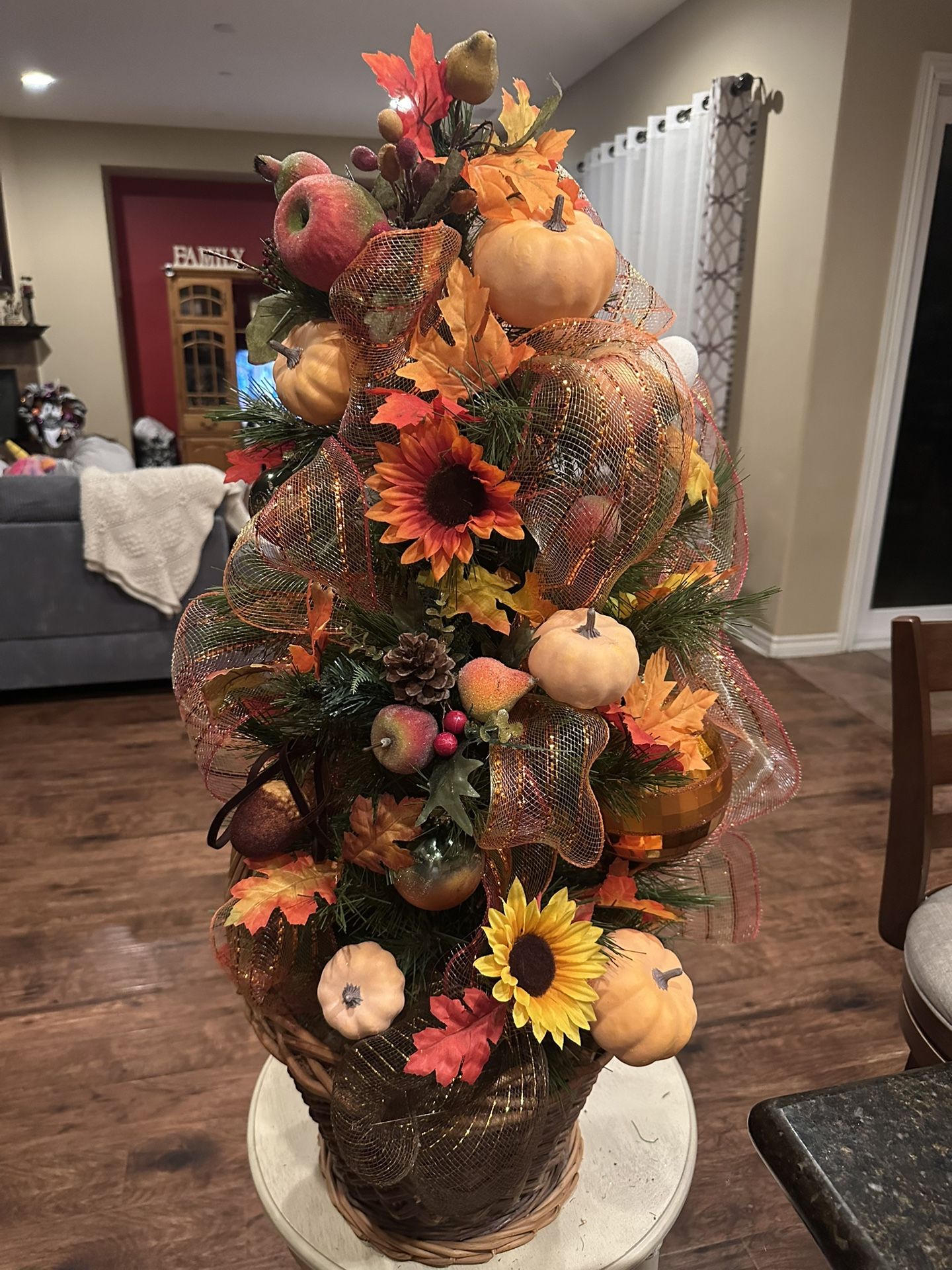 3’ Fall Tree For Autumn Decor