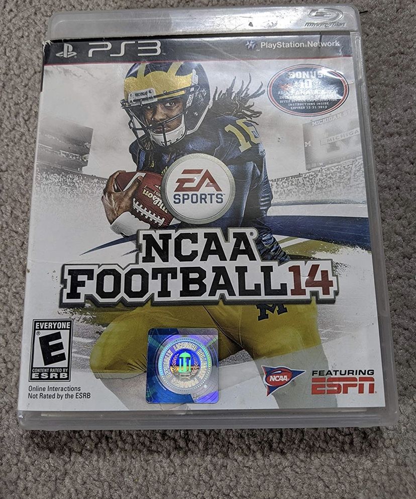 NCAA Football 14 for PS3 (can Ship To Anywhere)