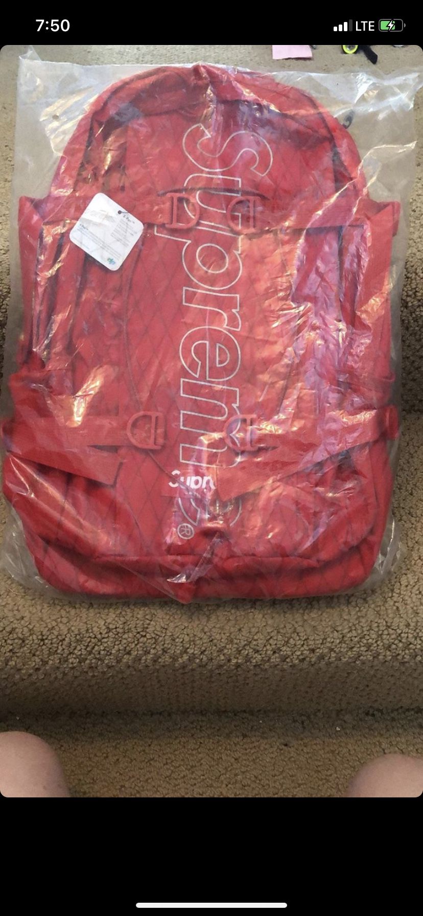 Red s/18 SUPREME Codura Backpack