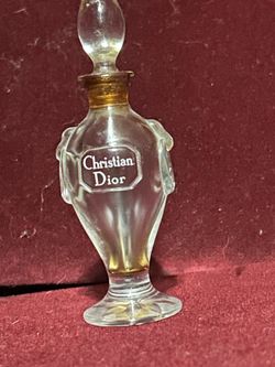 Christian Dior perfume vintage bottle empty