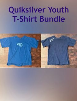 Quiksilver Youth Retro T-Shirt Bundle, Boy’s Medium 8-10