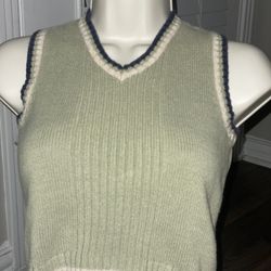 VINTAGE 80S HANDKNITTED VEST