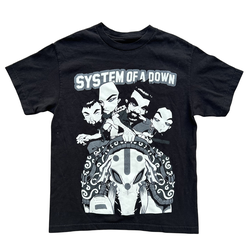 Vintage System Of A Down Band Tee Shirt Y2K Size Medium